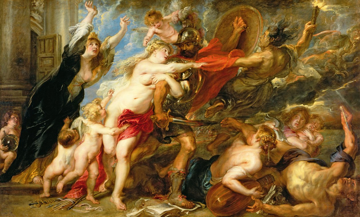 洋書 Die Folgen des Krieges Die Folge des Krieges, 1637-38 von Peter Paul Rubens